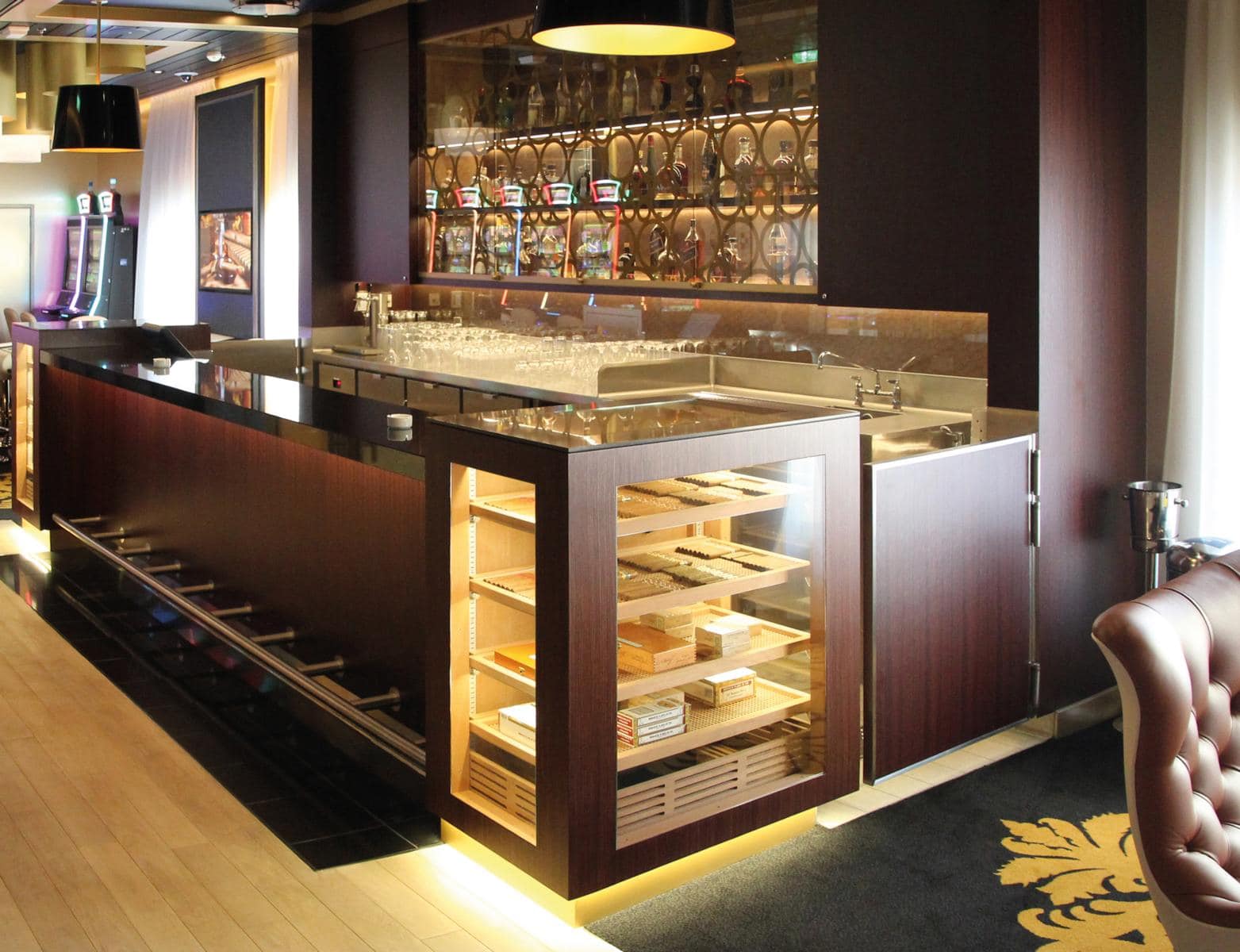 Humidor auf der "Mein Schiff 5"