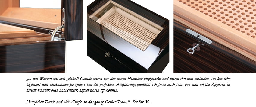 Tischhumidor Cube Gerber Humidor