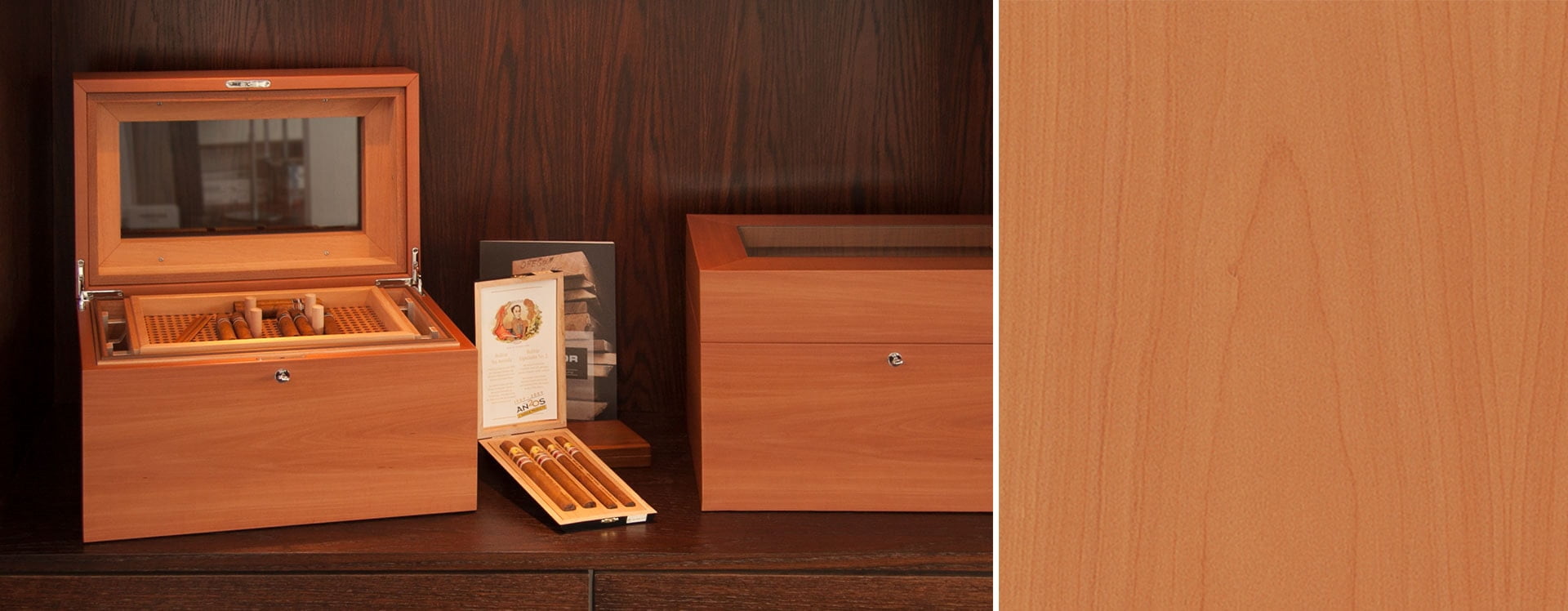 Schweizer Birnbaum GERBER Humidor