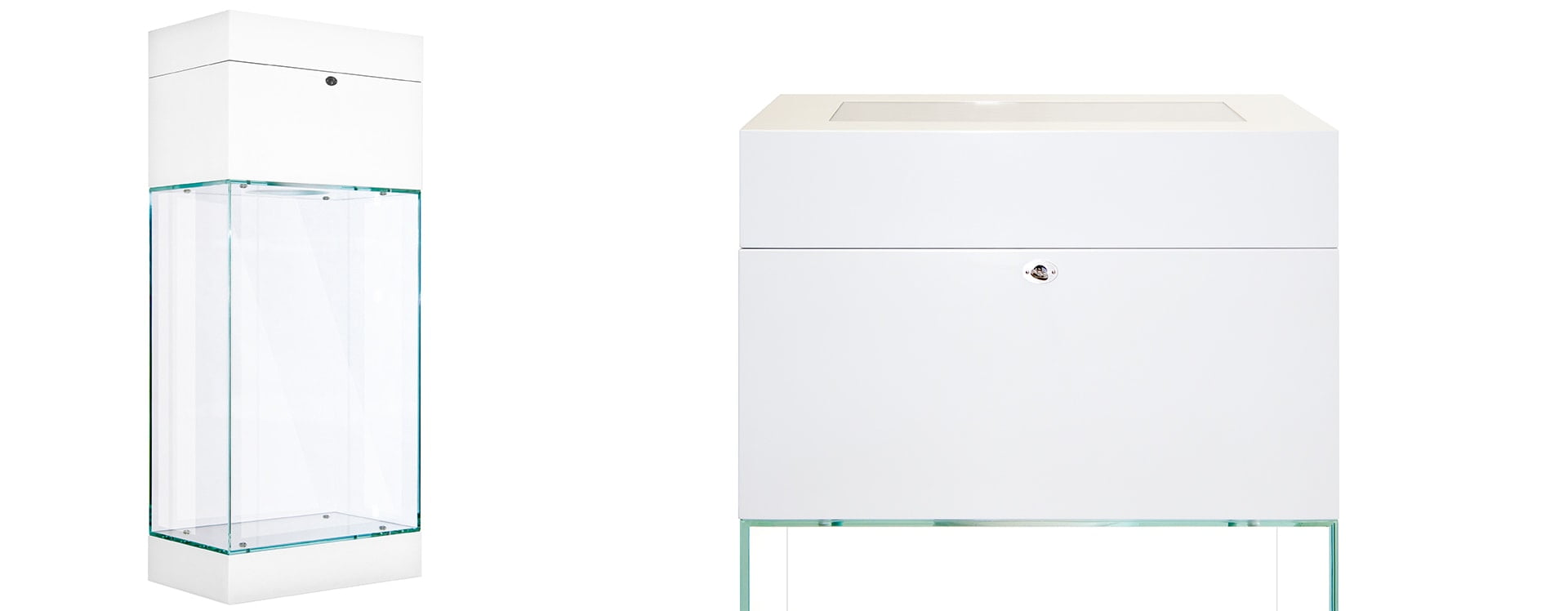 Cube mit Glasbase GERBER Humidor