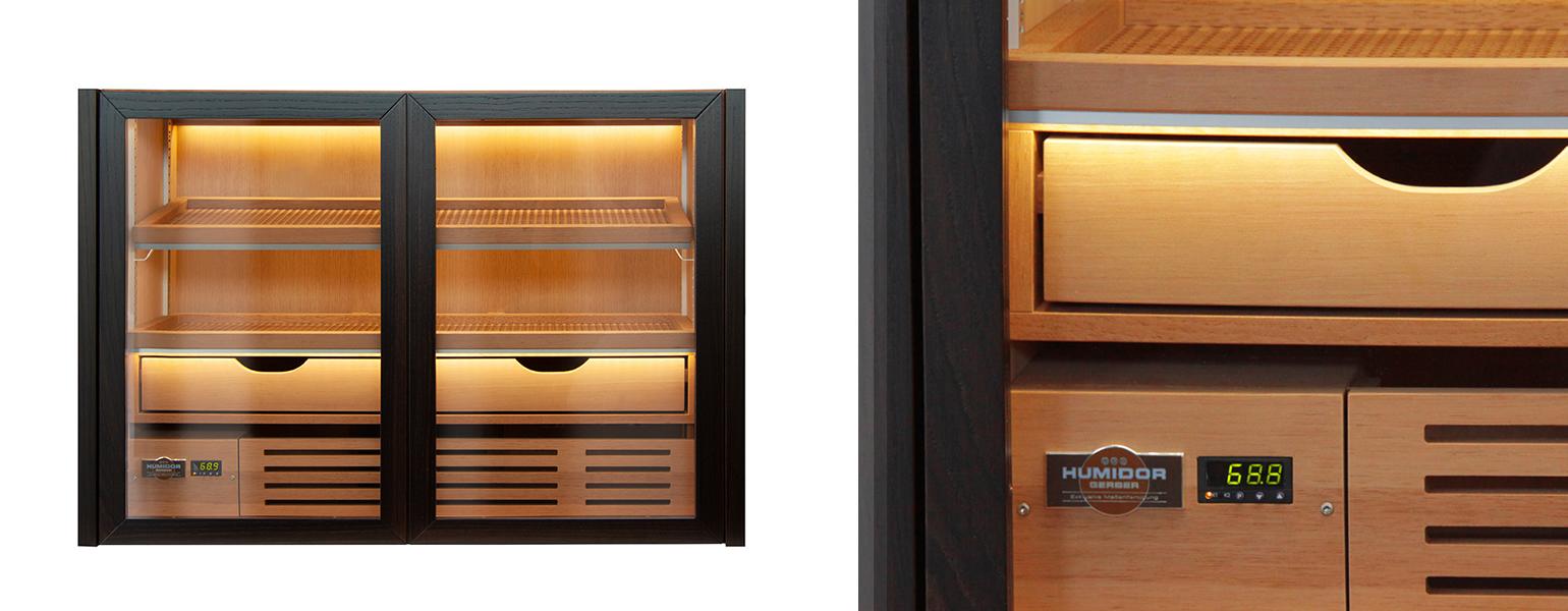 Einbauhumidor zur Integration in vorhandenes Mobiliar