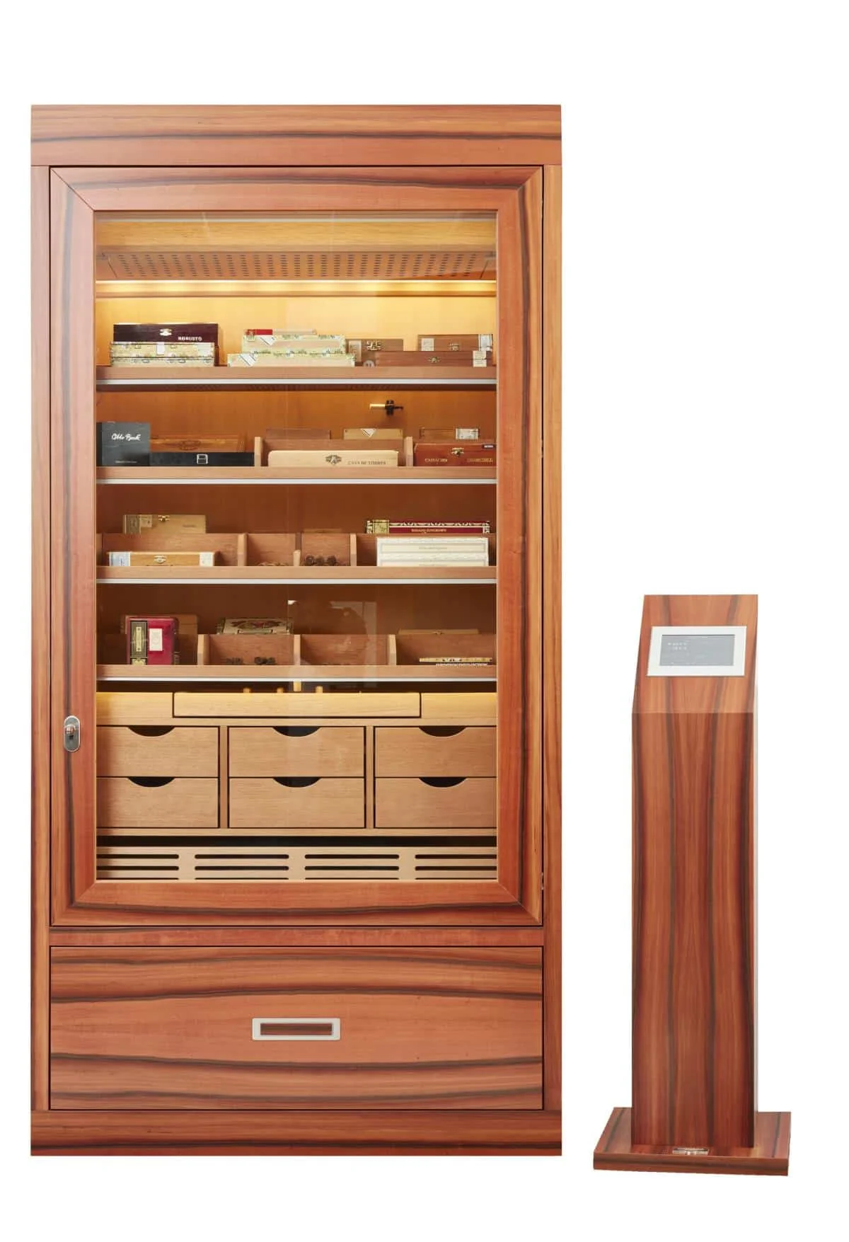 Gerber Number One Humidor in Tineo mit technischer Vollausstattung