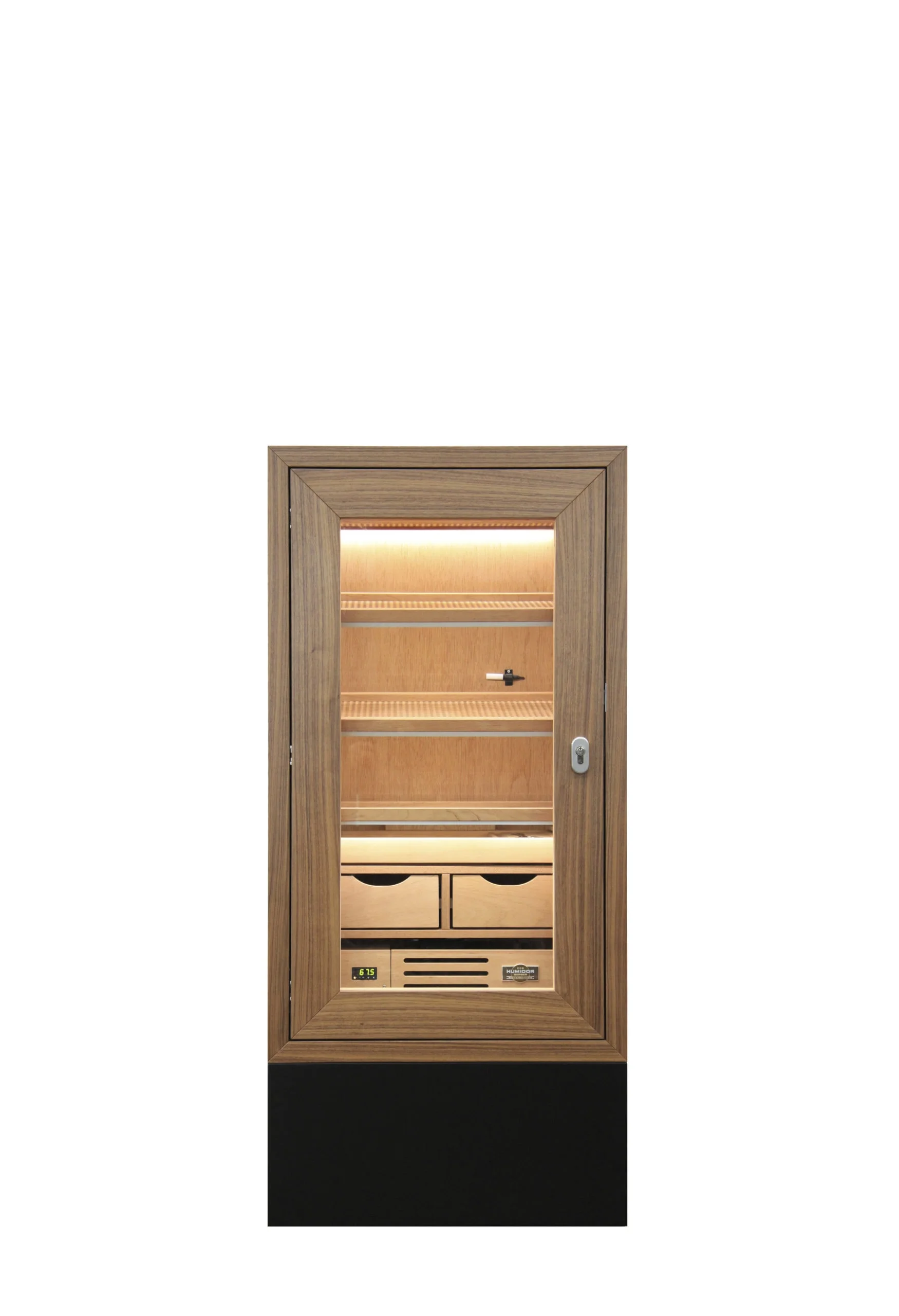 Gerber Humidor No. 1 mit Sockel in Nussbau